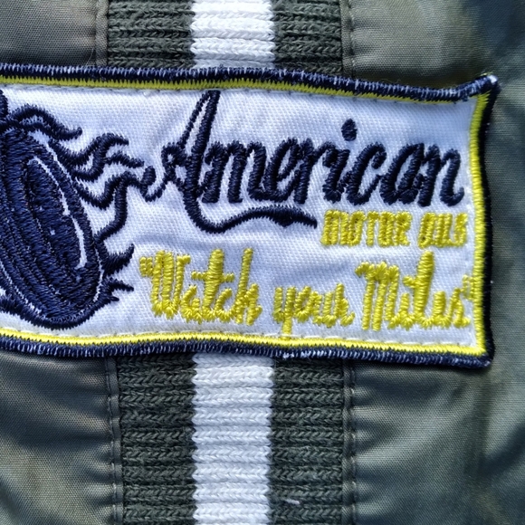 Size 110(4T) Frendz Army Green Flight Jacket - Picture 4 of 4